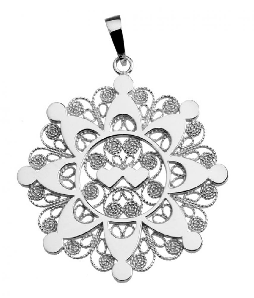Ciondolo presentosa PB02C in argento 925%° cm 3,2
